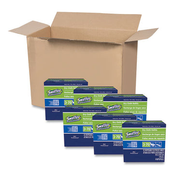 Swiffer® Dry Refill Cloths, White, 10 5-8" X 8", 32-box, 6 Boxes-carton freeshipping - TVN Wholesale